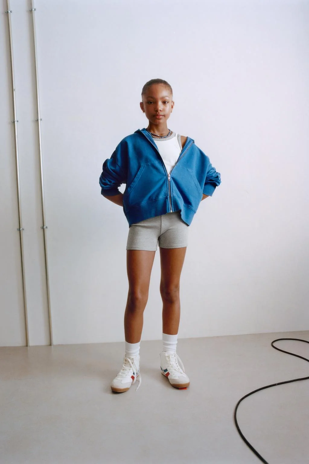 Плюшевое худи на молнии