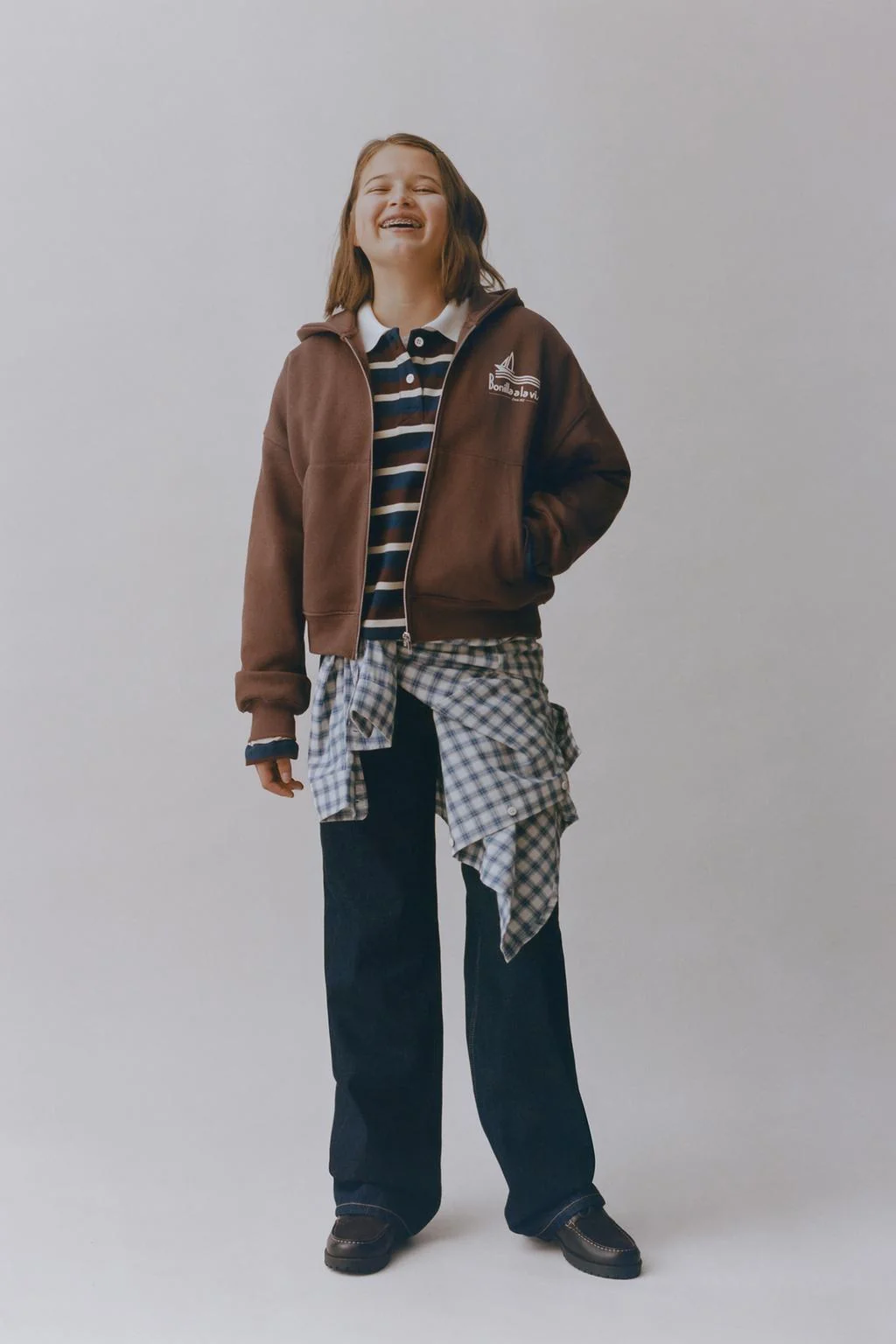 Худи Bonilla A La Vista ® X Zara на молнии