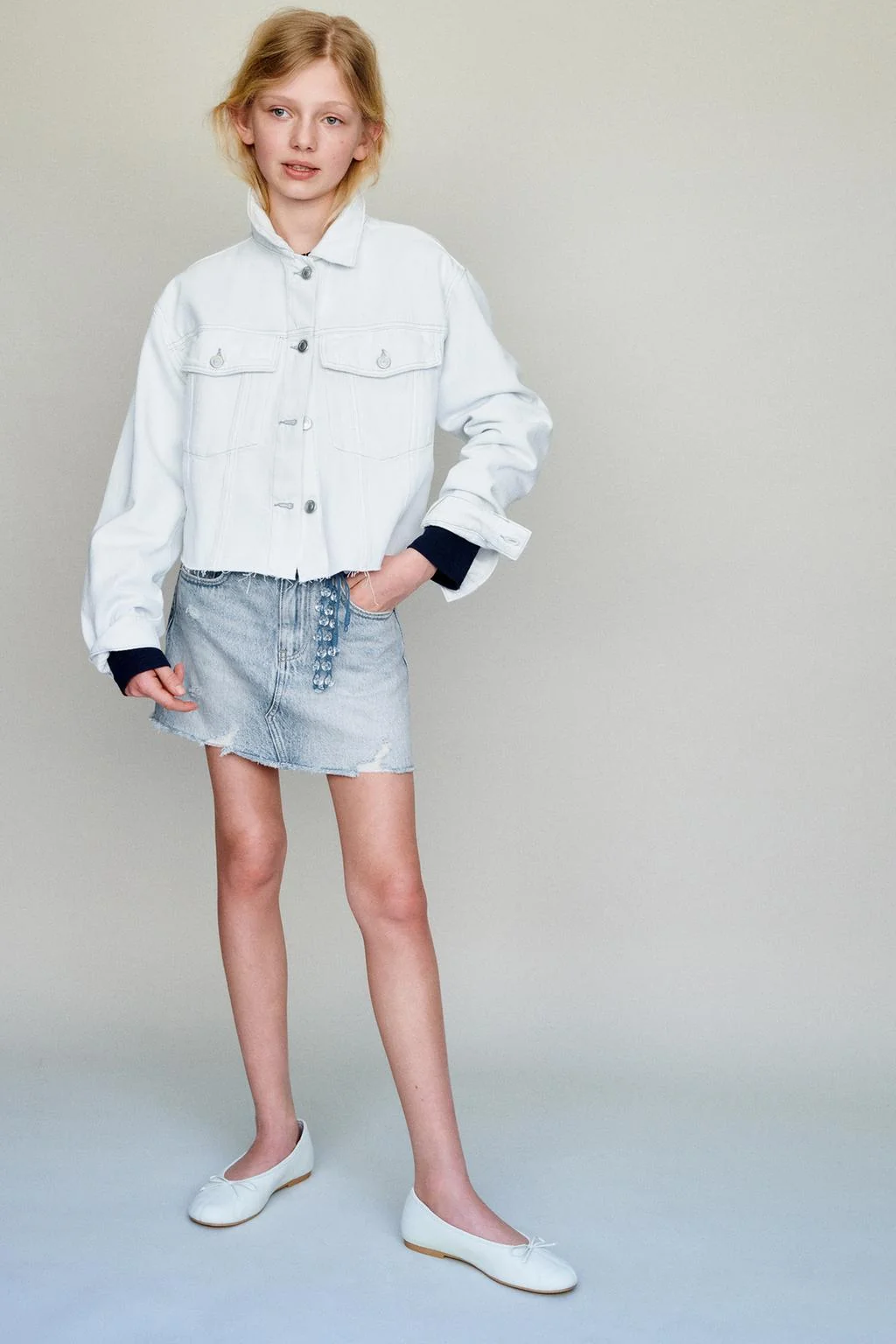 Джинсовая юбка