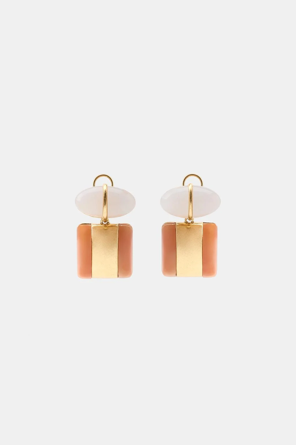 СЕРЬГИ ИЗ ГЕОМЕТРИЧЕСКОЙ СМОЛЫ