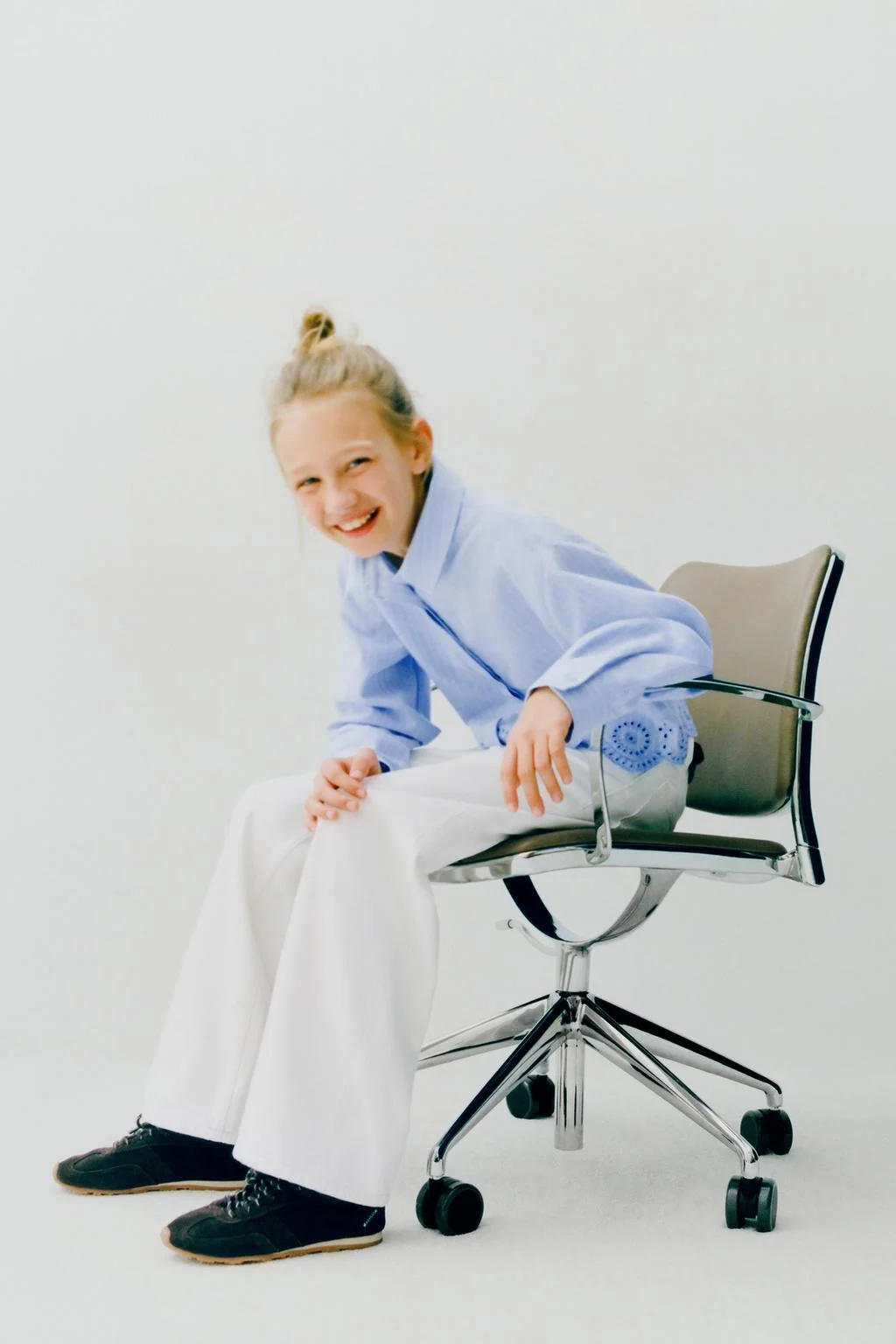 Рубашка с вышивкой шиффли по подолу — Рубашки