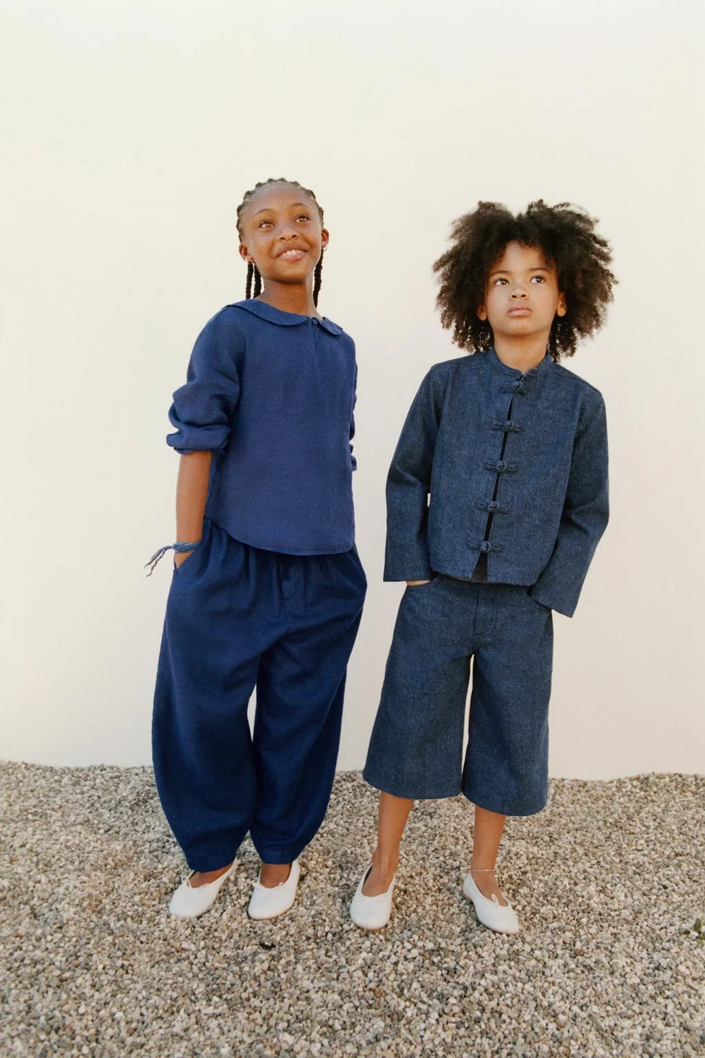 Рубашка из 100% льна с воротником питер пэн — Блузки