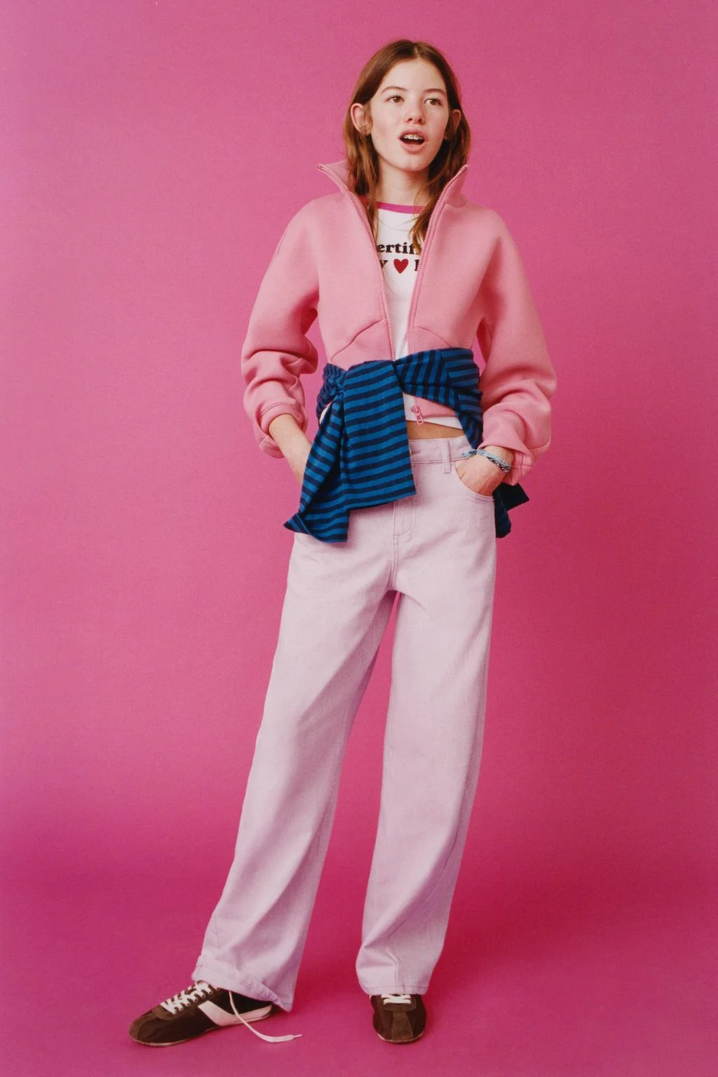 Джинсы бочонок