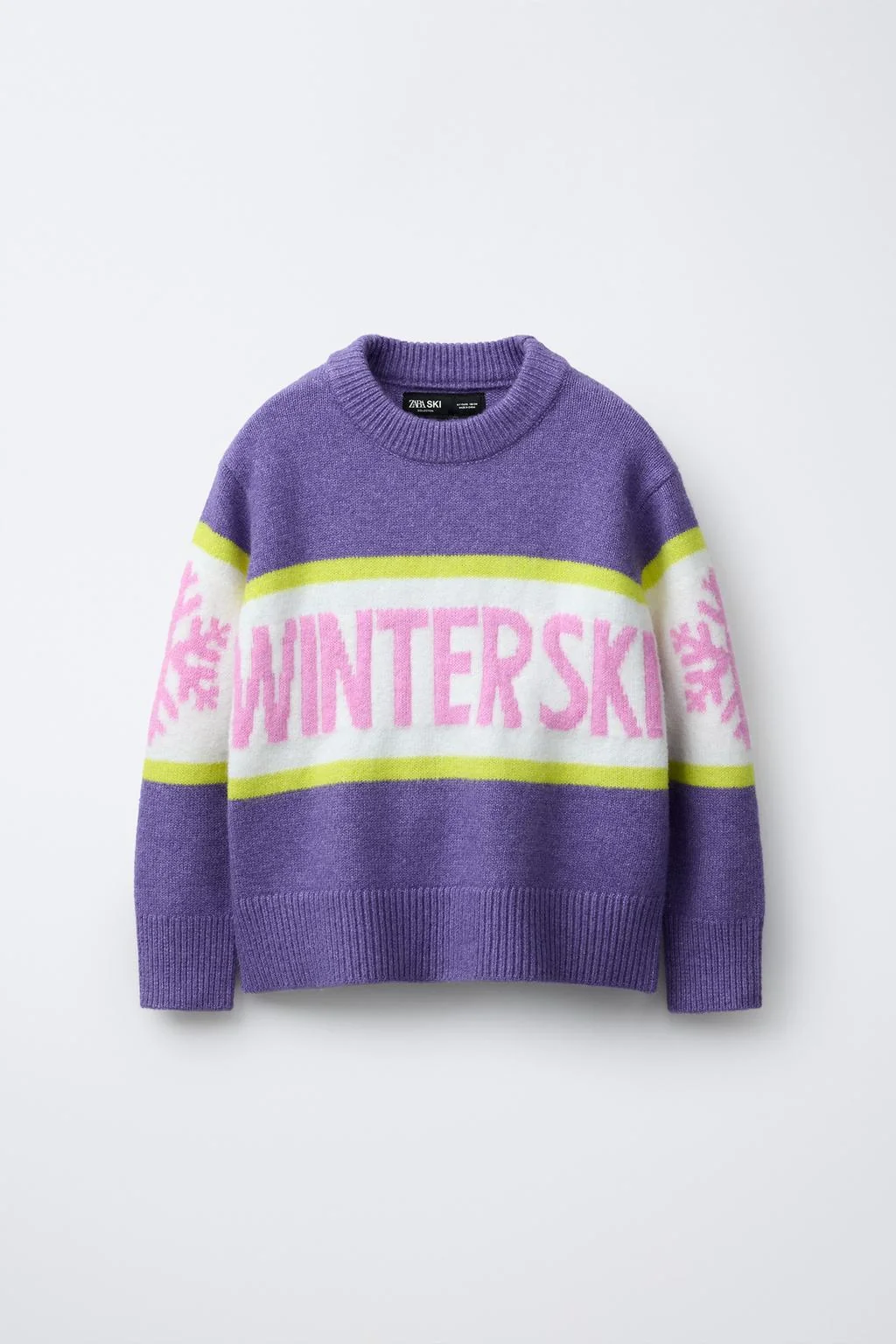 Свитер с надписью Ski Collection