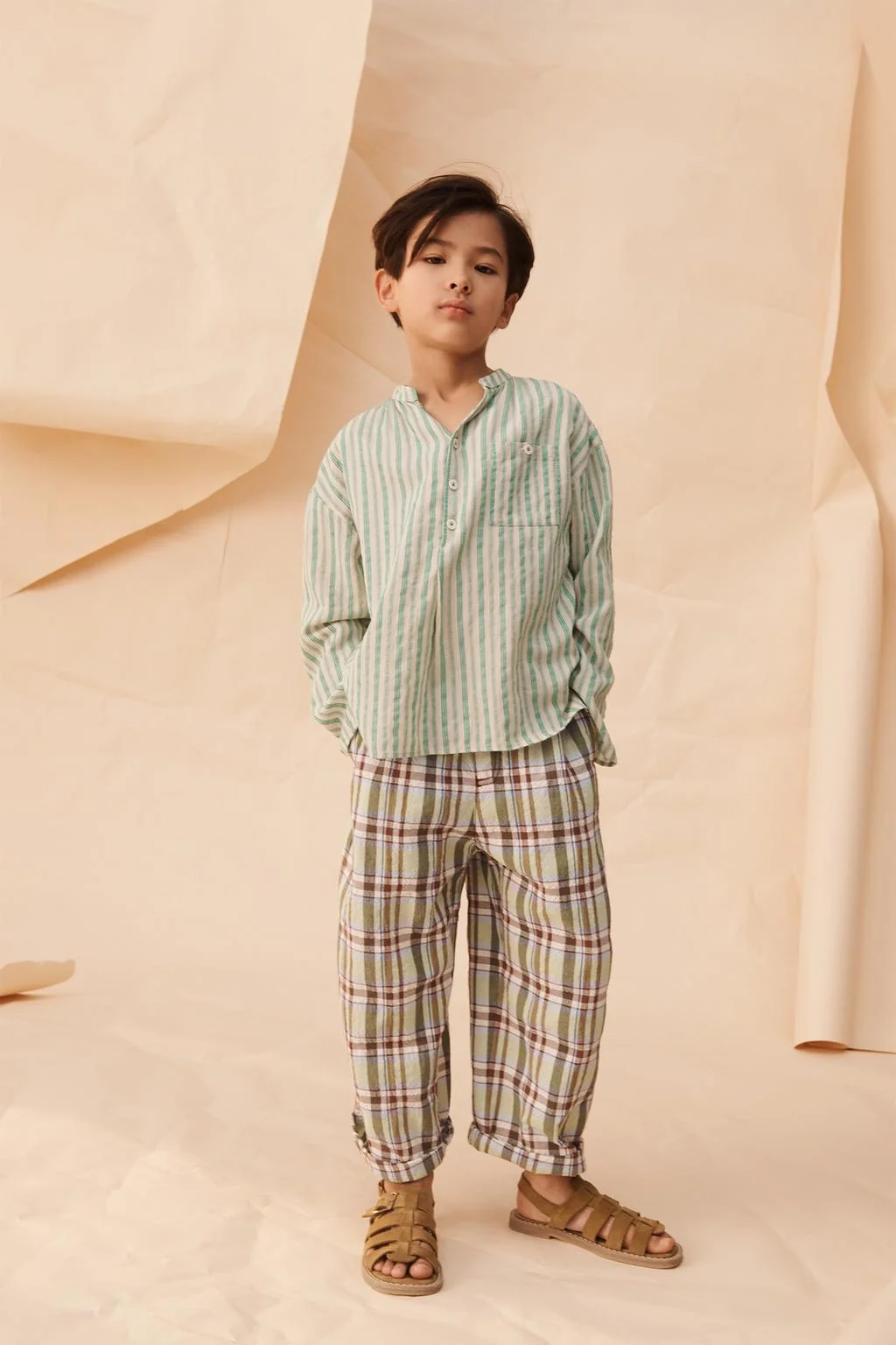 Лимитированная серия полосатой рубашки с карманом