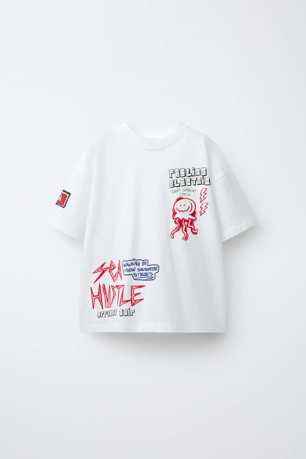 Футболка с принтом