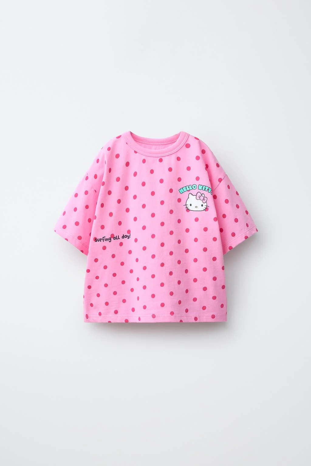 ФУТБОЛКА СЕРФИНГ В ГОРОШЕК HELLO KITTY © SANRIO