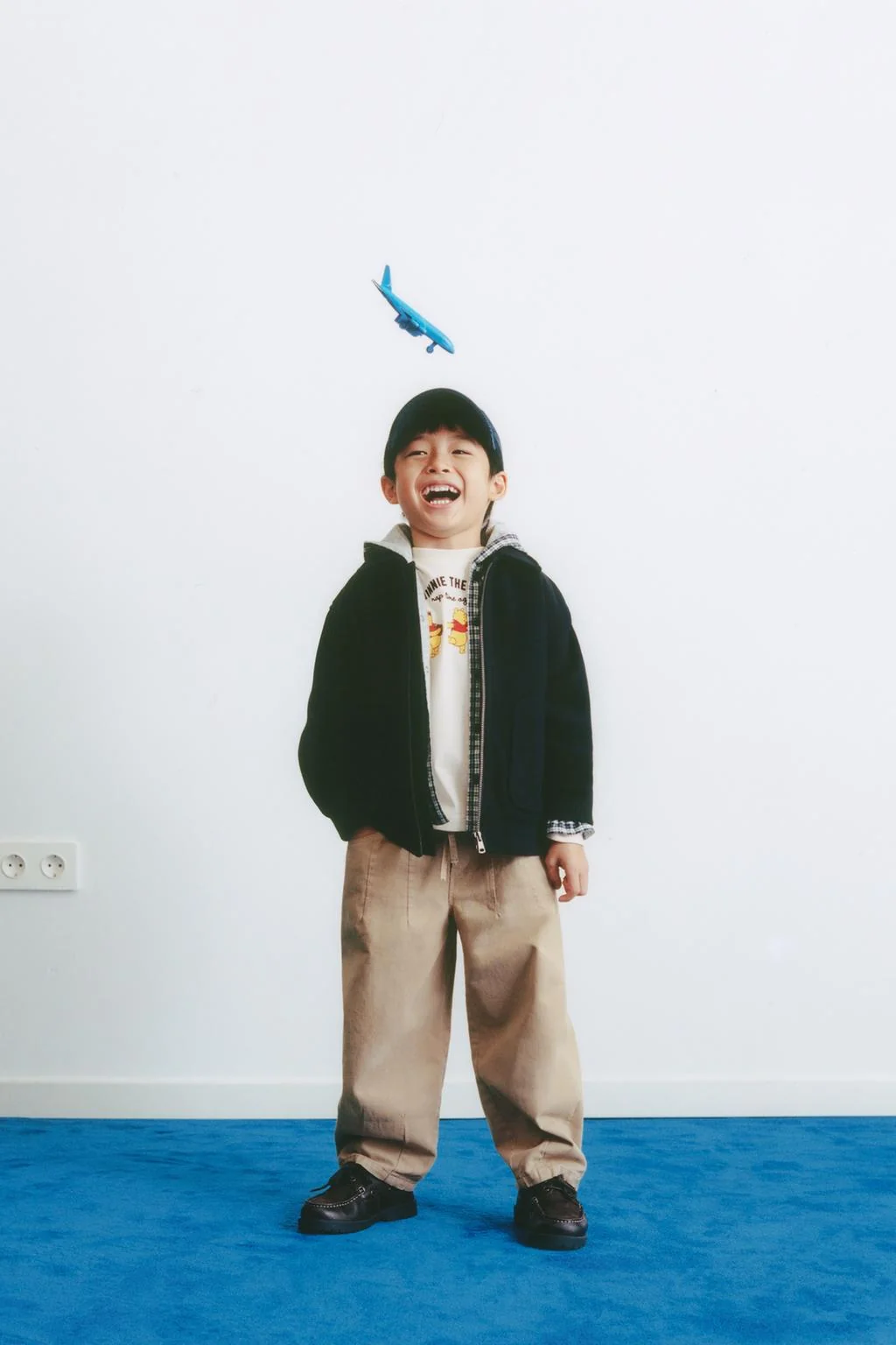 Мешковатые брюки мягкого кроя со складками — Однотонные