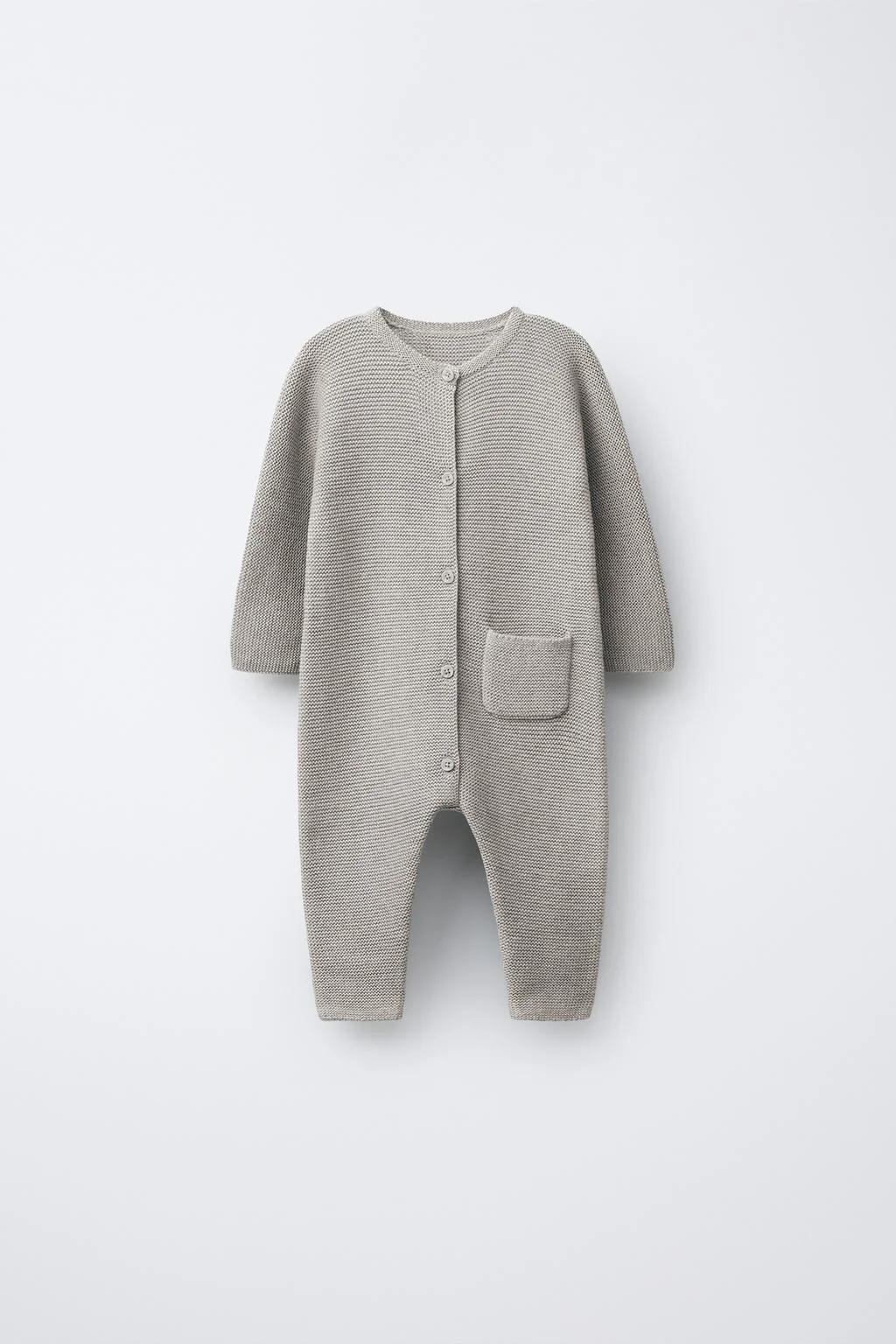 Трикотажный комбинезон с звеньями — Ромпера | Джинсы-комбинации