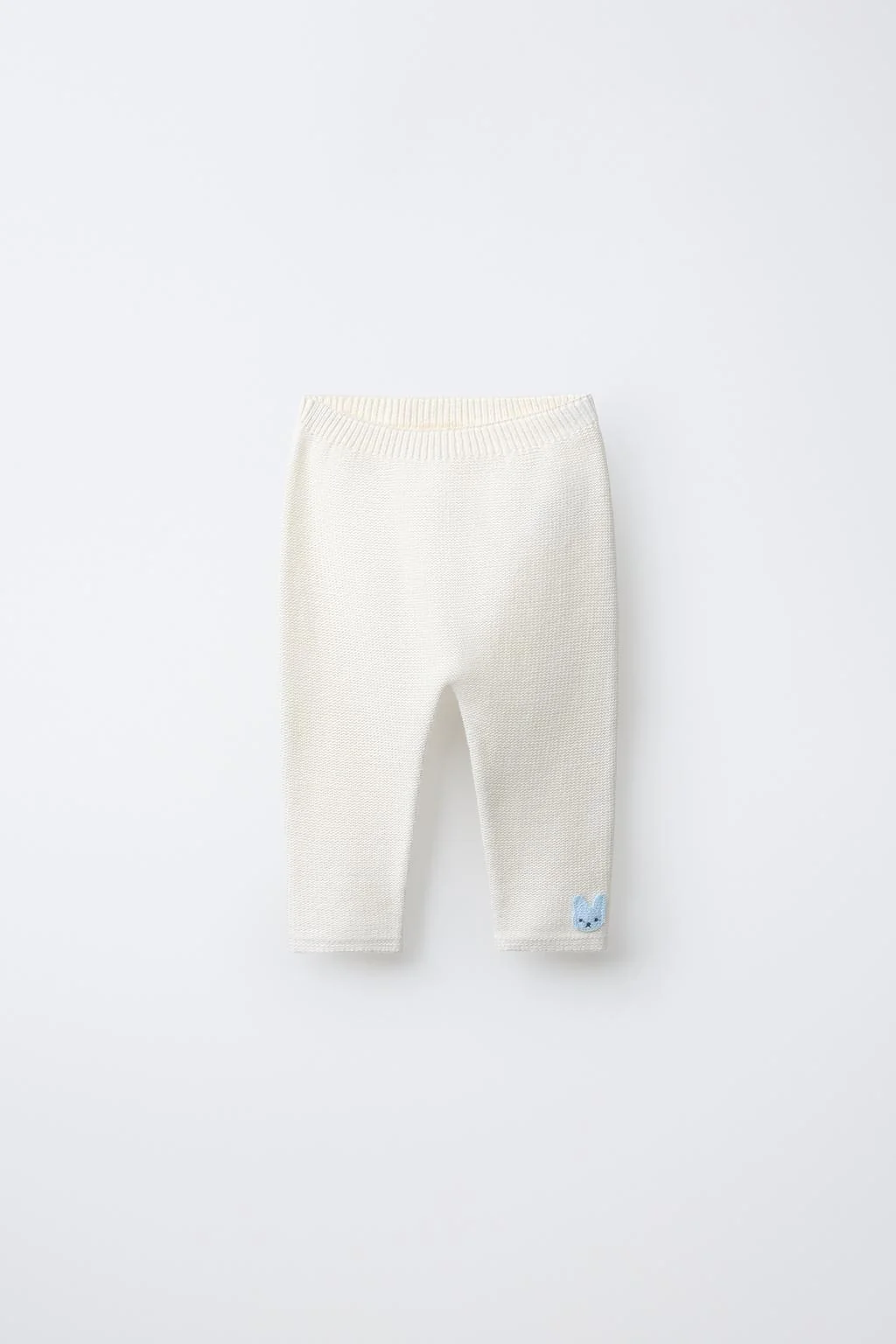 Трикотажные брюки с нашивкой кролика — Трикотаж