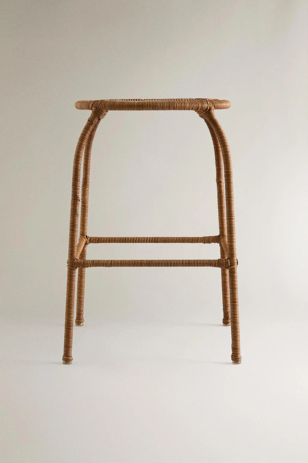 RATTAN STOOL