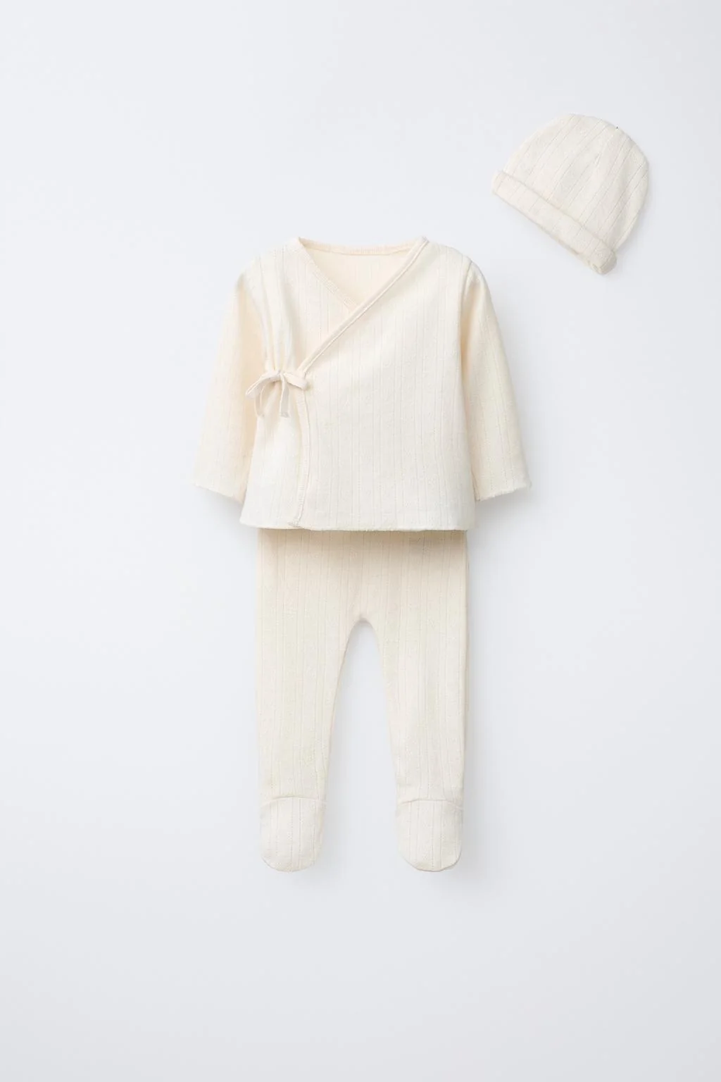 Набор для новорождённого с сердечками и точечным узором и сумочка — Сеты | Пакеты