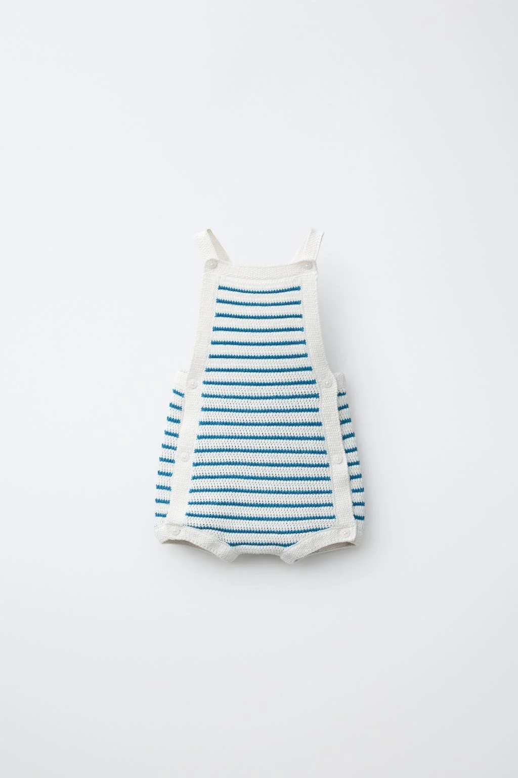 Комбинезон в полоску из трикотажа — Ромпера | Джинсы-комбинации