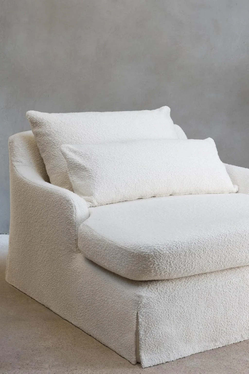 Наволочный чехол для дивана-кровати 01 букле — Пложки