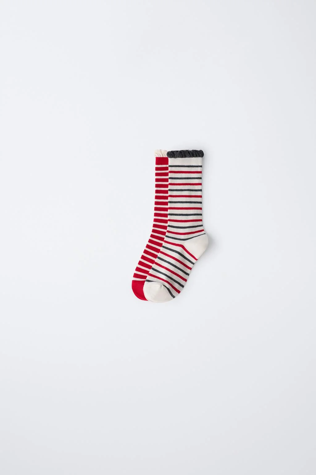 2-PACK OF LONG STRIPED SOCKS