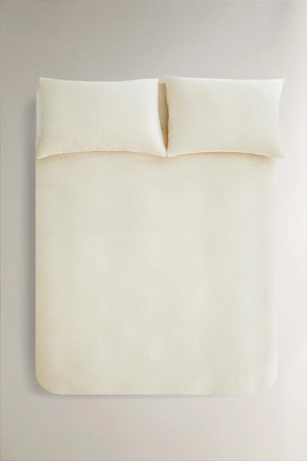 Мини вафельный хлопковый наволочка