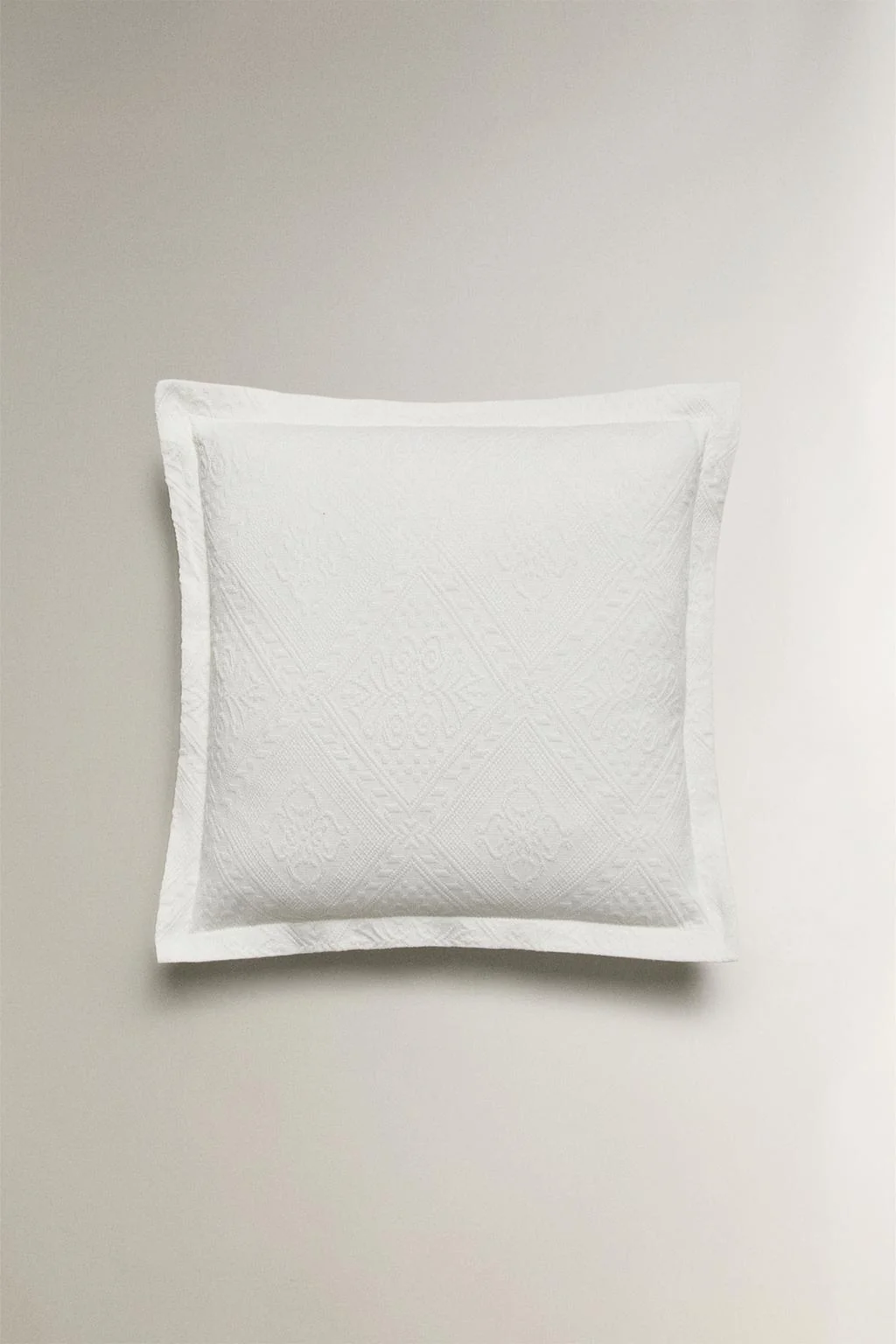 Хлопковая наволочка с геометрическим дизайном — Укутки | Подушки