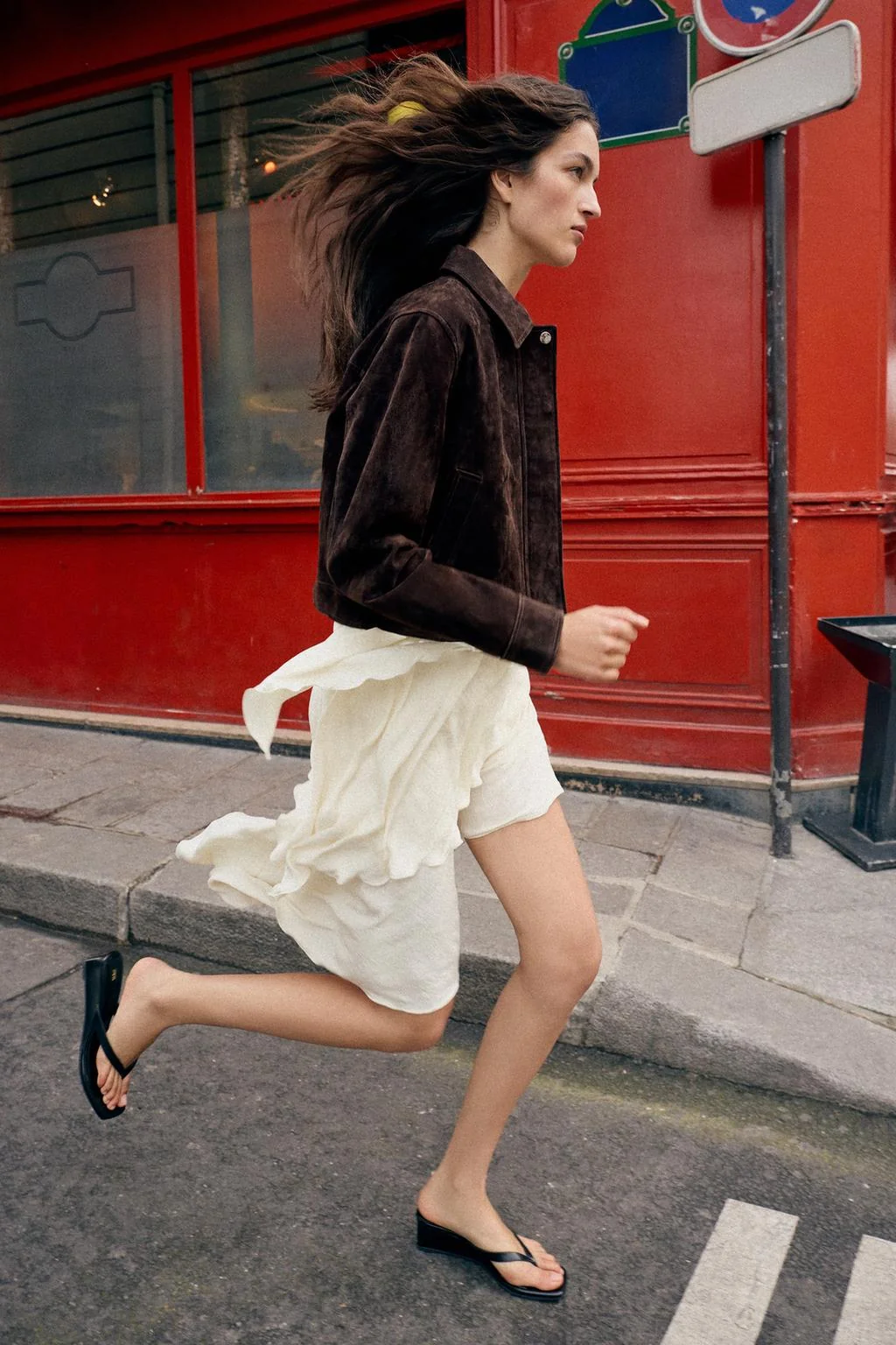 Куртка из 100% замши