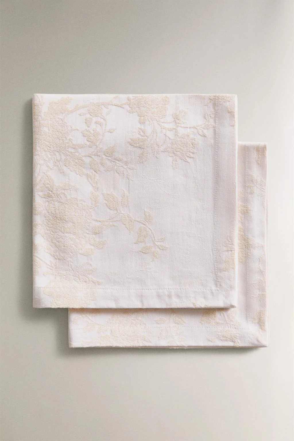 Набор из 2 хлопковых салфеток жаккардовых — ЦВЕТНЫЕ СТоличные Платья