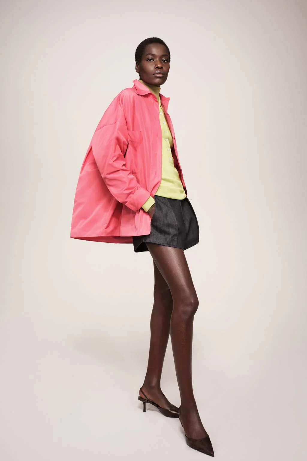 Рубашка с карманами — модель ZARA WOMAN — Главное