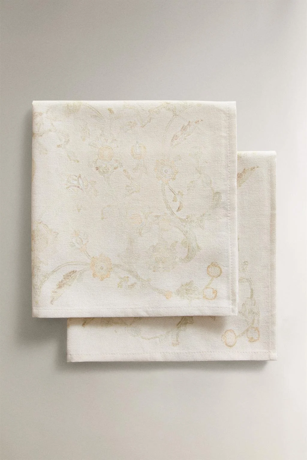 Набор из 2 салфеток с принтом дамаск