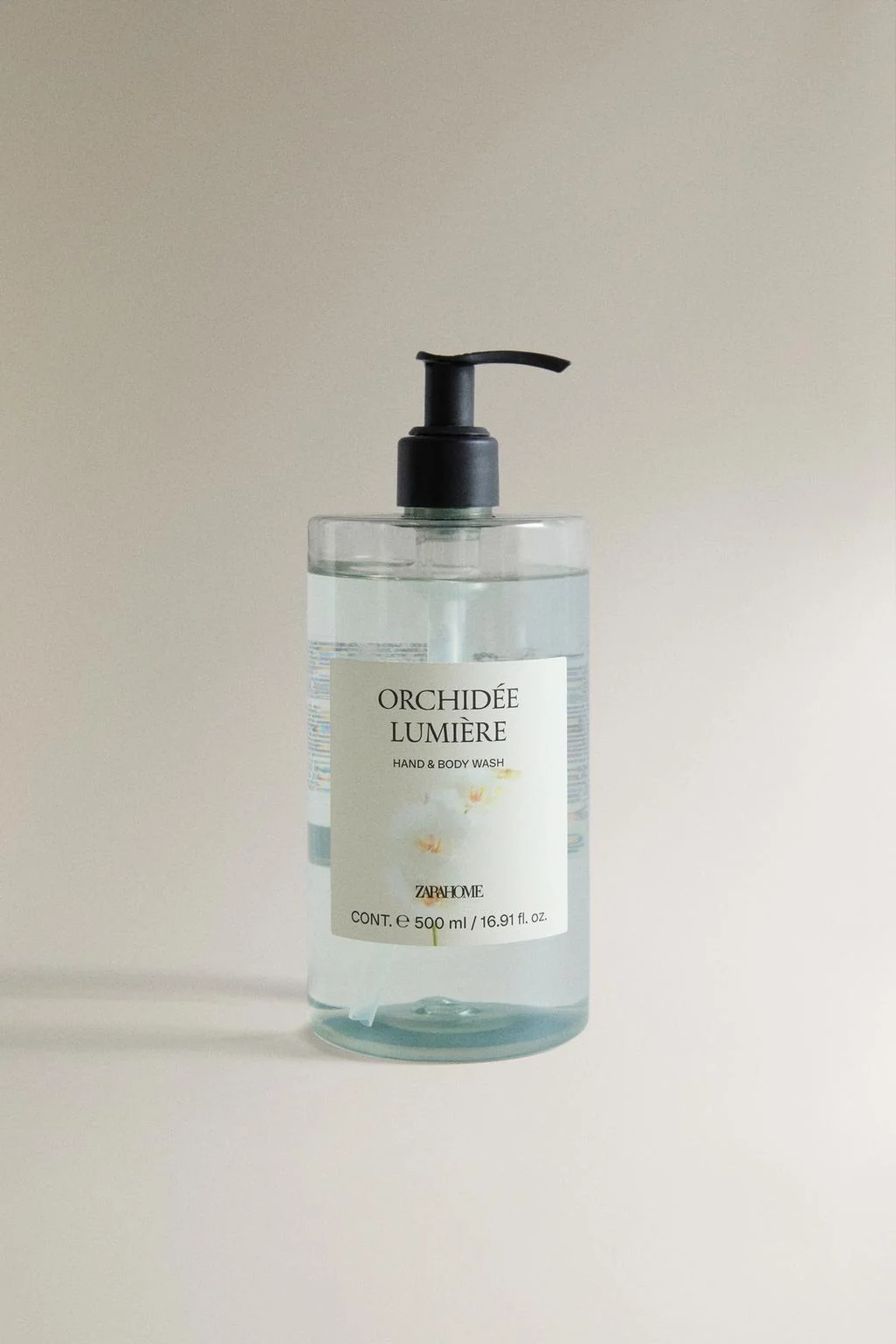 (500 ML) ORCHIDÈE LUMIÈRE LIQUID SOAP