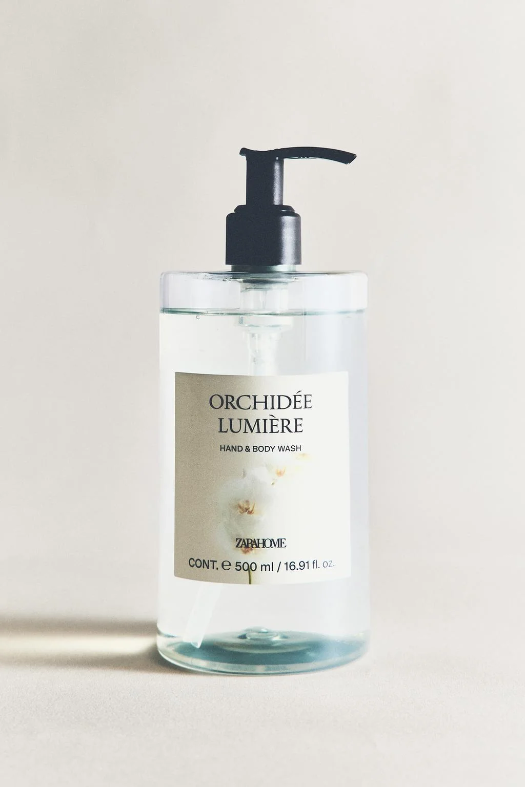 (500 ML) ORCHIDÈE LUMIÈRE LIQUID SOAP