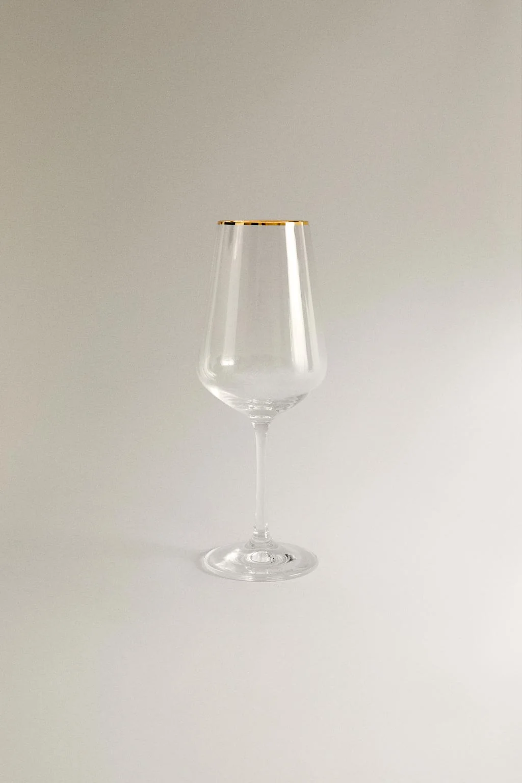Бокал Bohemia с золотой каймой
