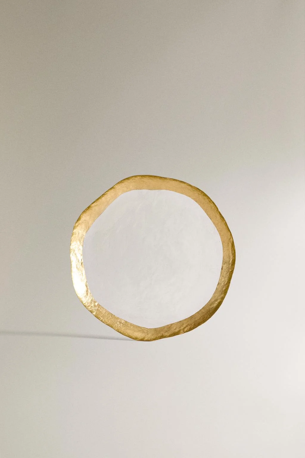 Стеклянная тарелка для закусок с каймой — Керамические плиты | блюда