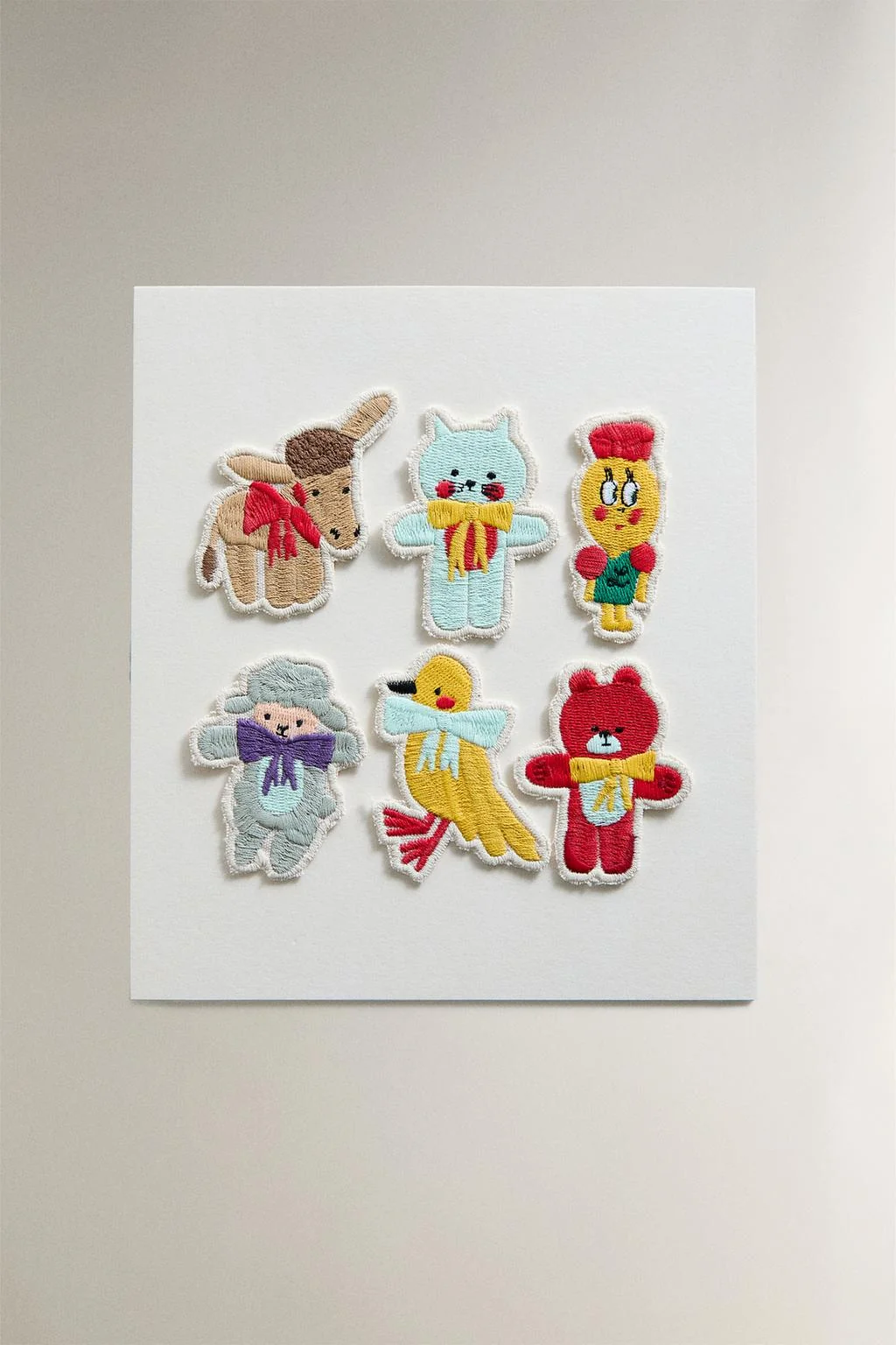 Детские нашивки The Animals Observatory (набор из 6)