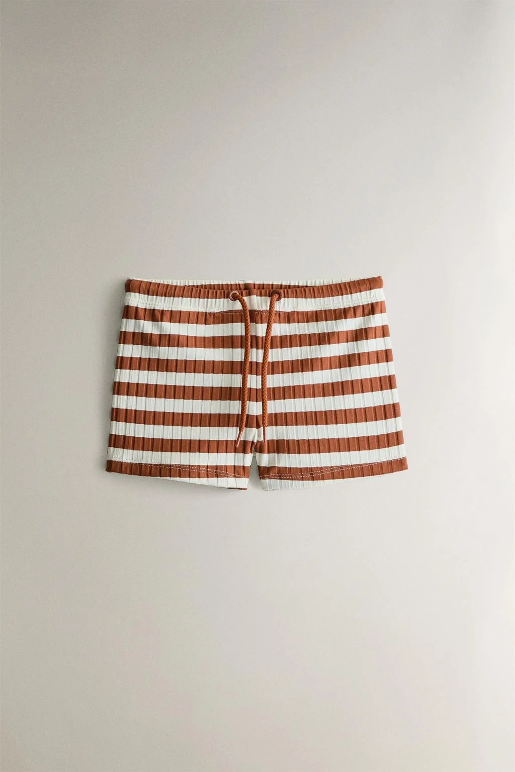 Детские пляжные шорты-бермуды в полоску — 1-9 лет
