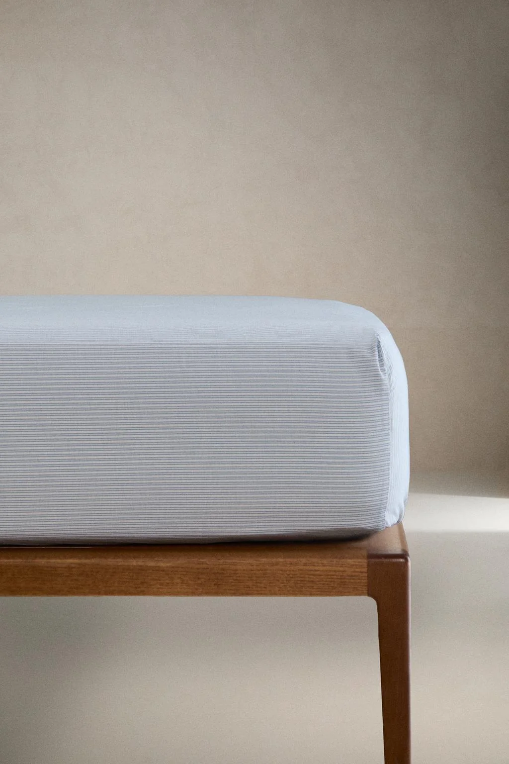 Детская полосатая хлопковая наволочка