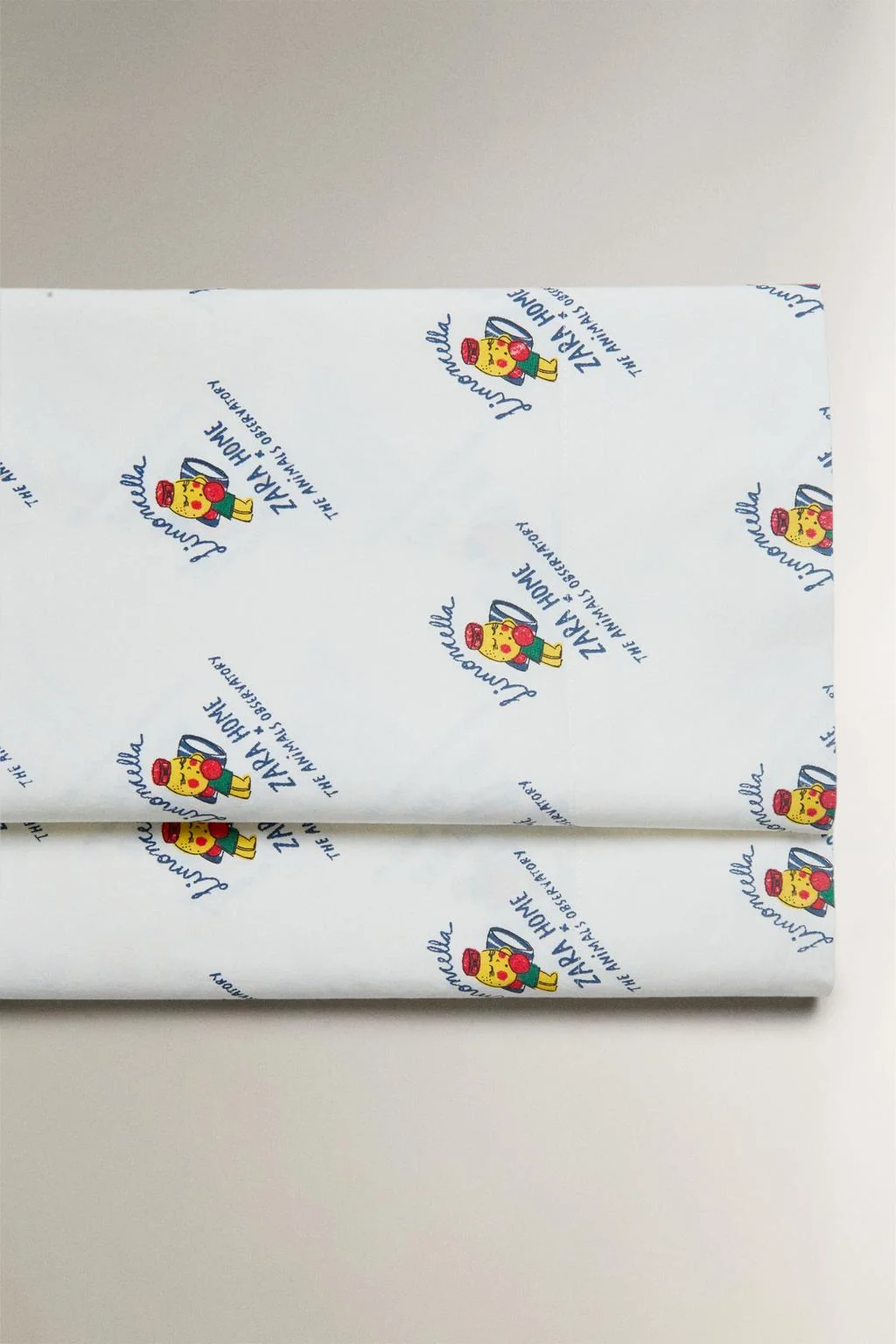 Детская простыня Limoncella x The Animals Observatory