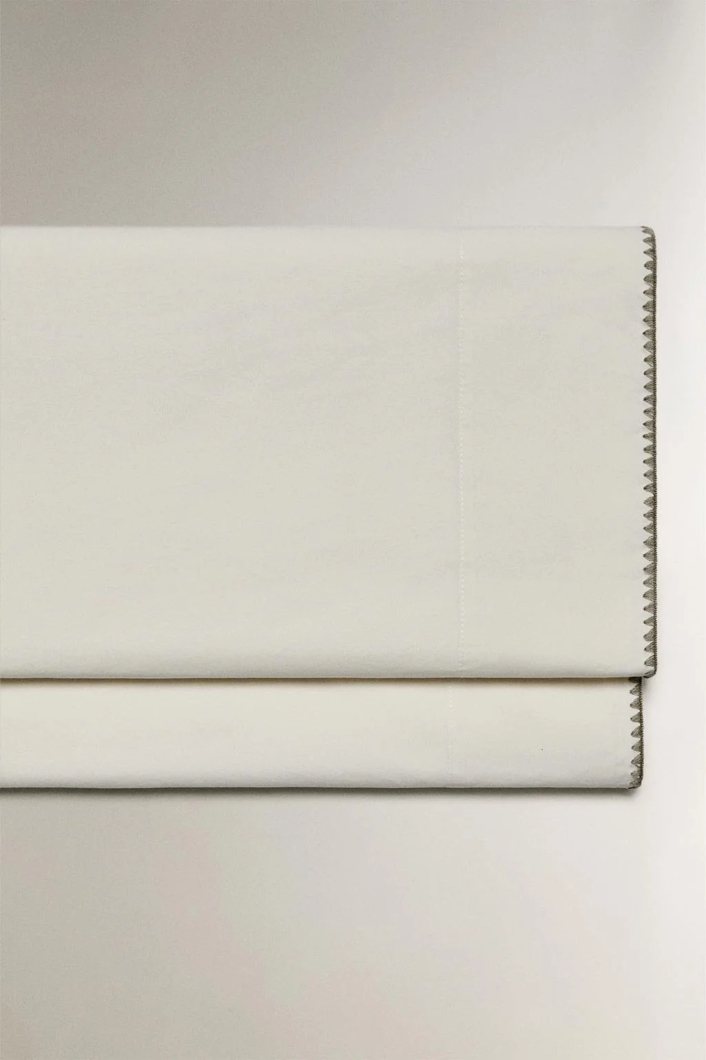 Детская хлопковая простыня с ракушечным стежком