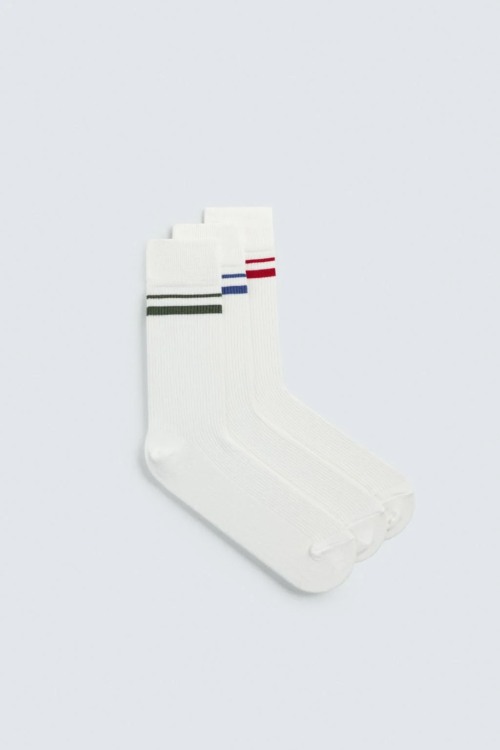 3-PACK OF STRIPED SOCKS