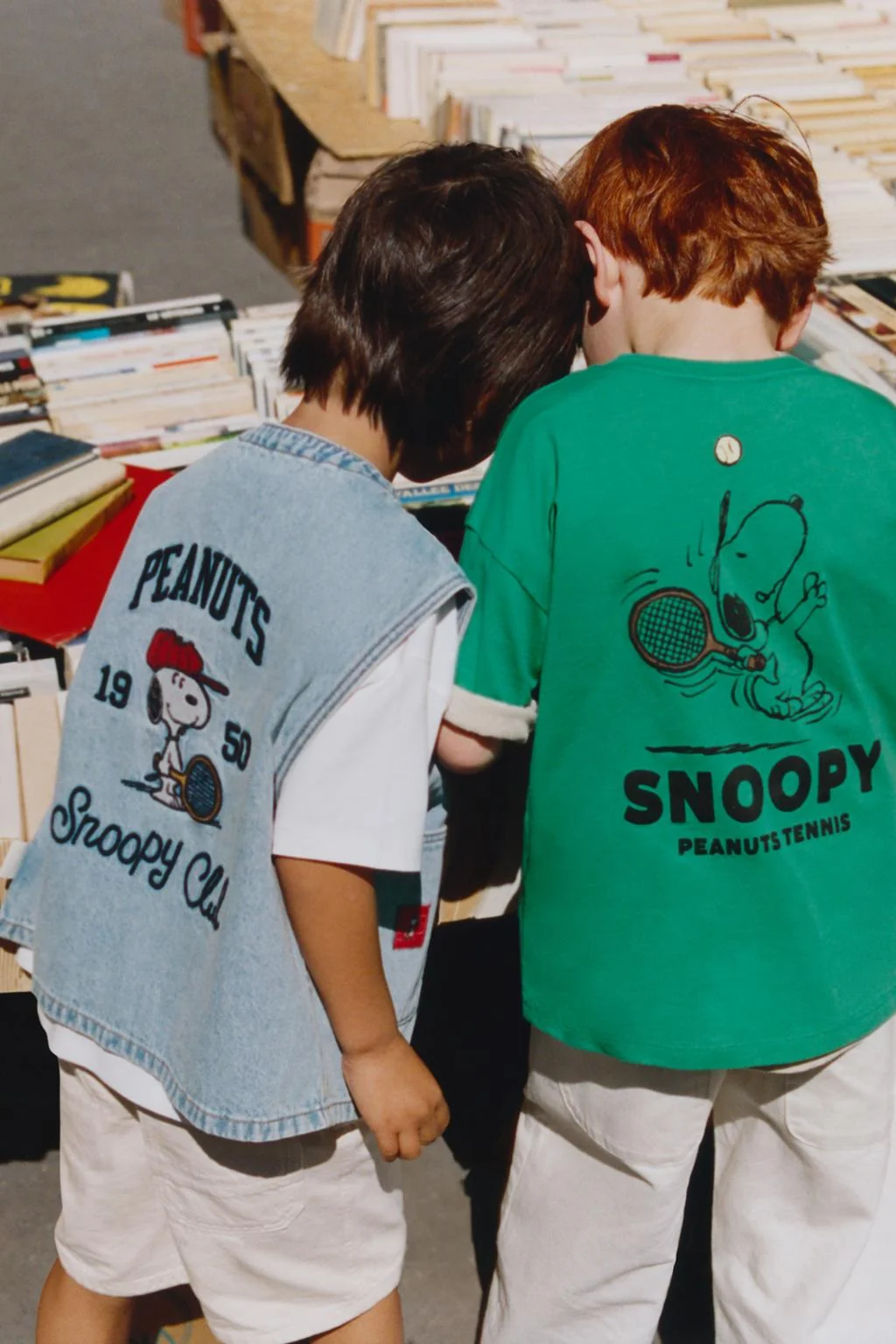ДЖИНСОВЫЙ ЖИЛЕТ "SNOOPY PEANUTS™"