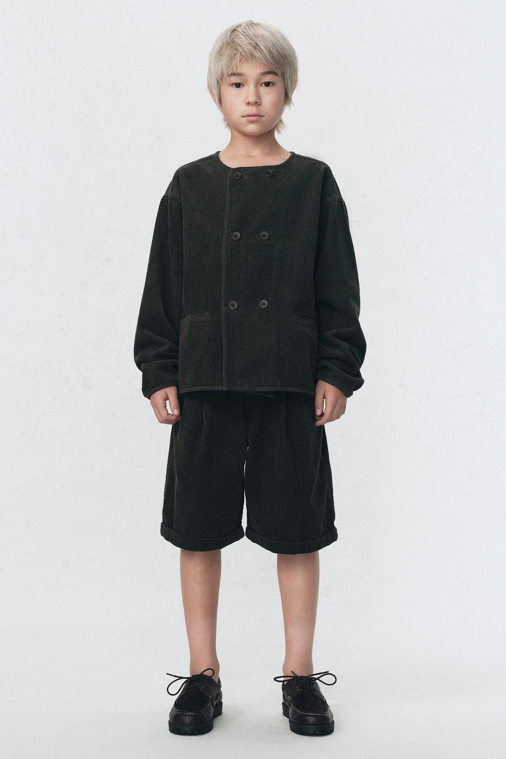 Бархатные шорты-бермуды SOSHIOTSUKI x ZARA