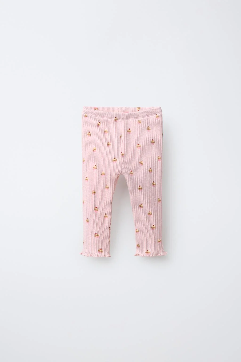 Леггинсы с принтом кекса