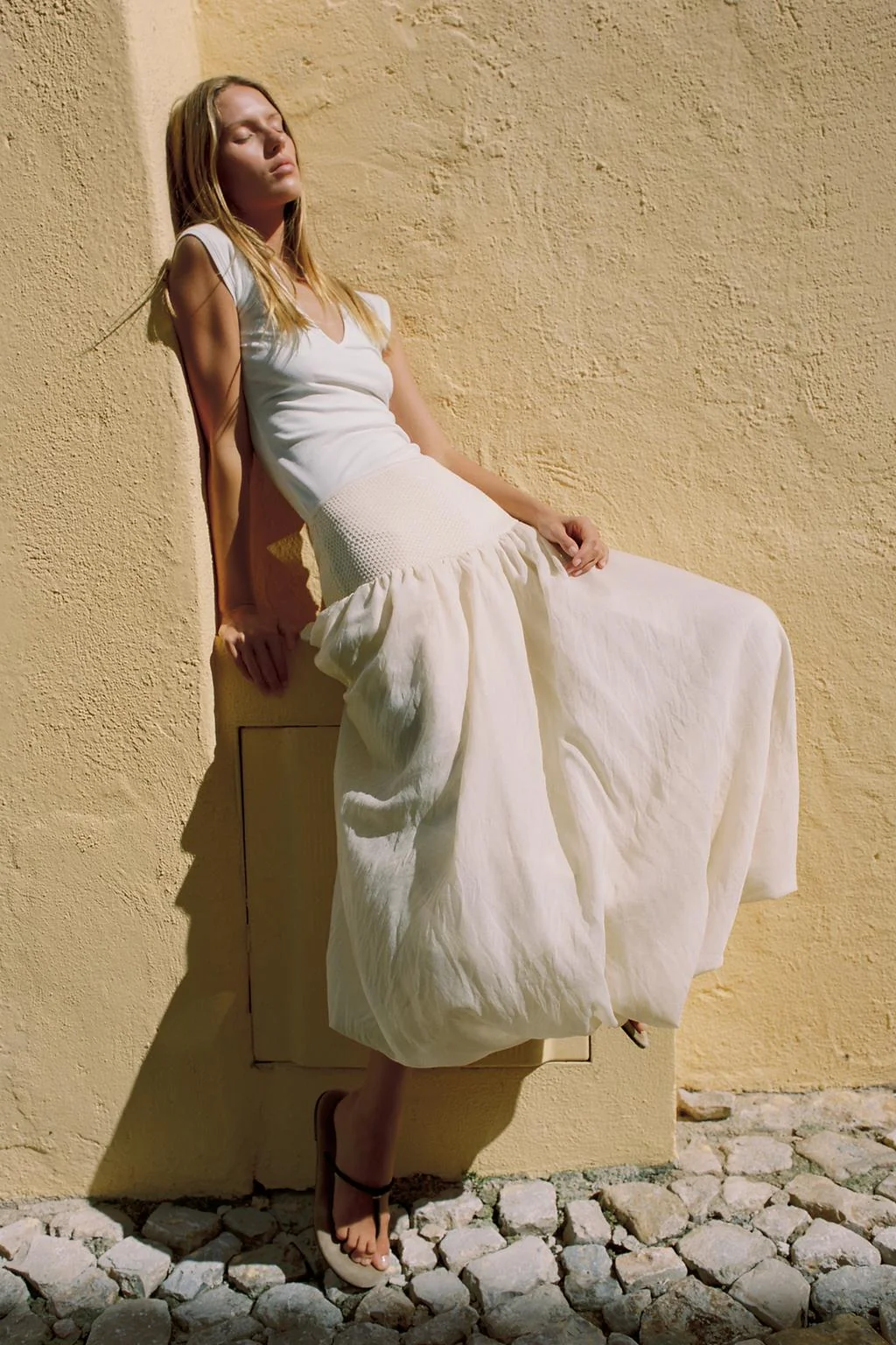 Юбка с эффектом баллон