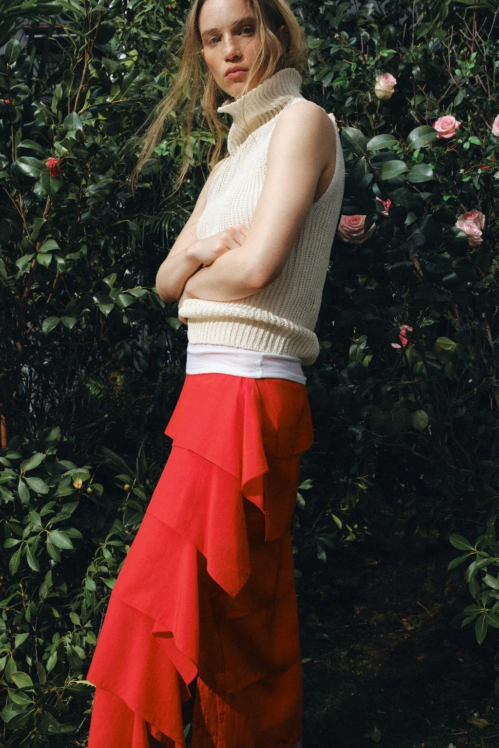 ZW COLLECTION юбка с оборками