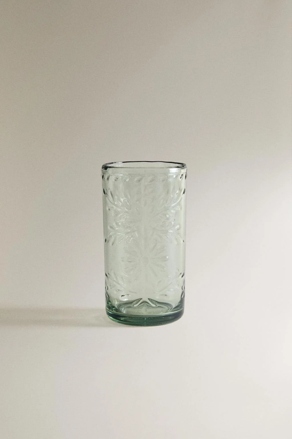 Акриловый стакан для напитков с цветочным принтом