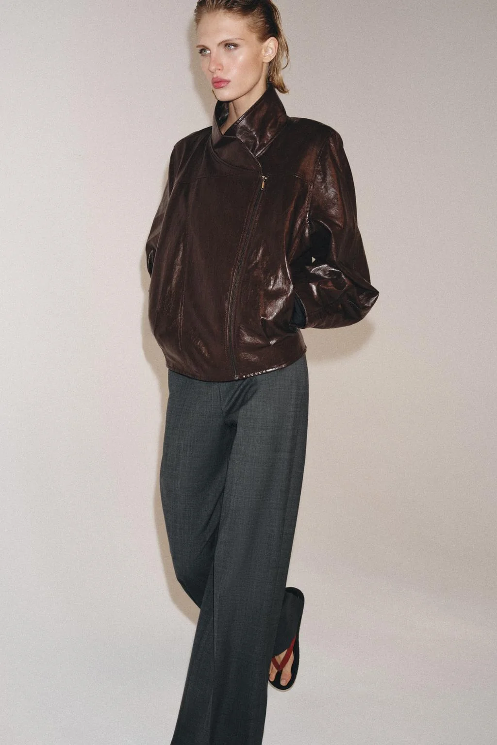 Куртка ЗВ COLLECTION из искусственной кожи