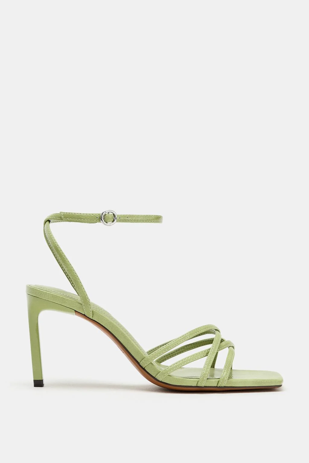 MULTI-STRAP HEELED SANDALS