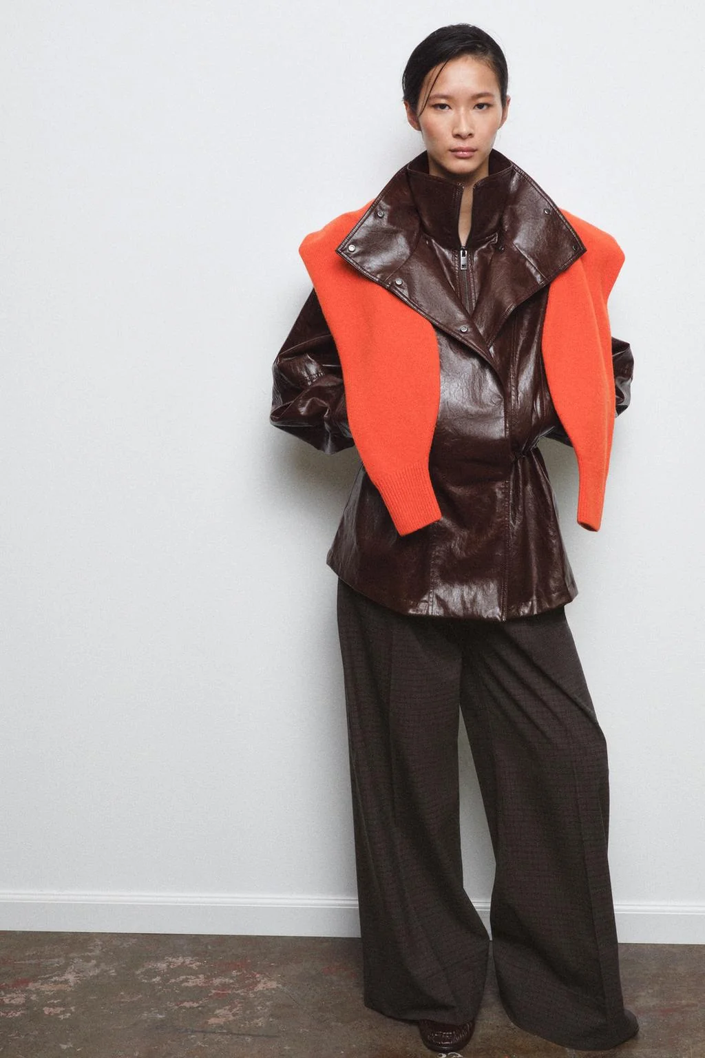 Куртка из искусственной кожи ZW COLLECTION