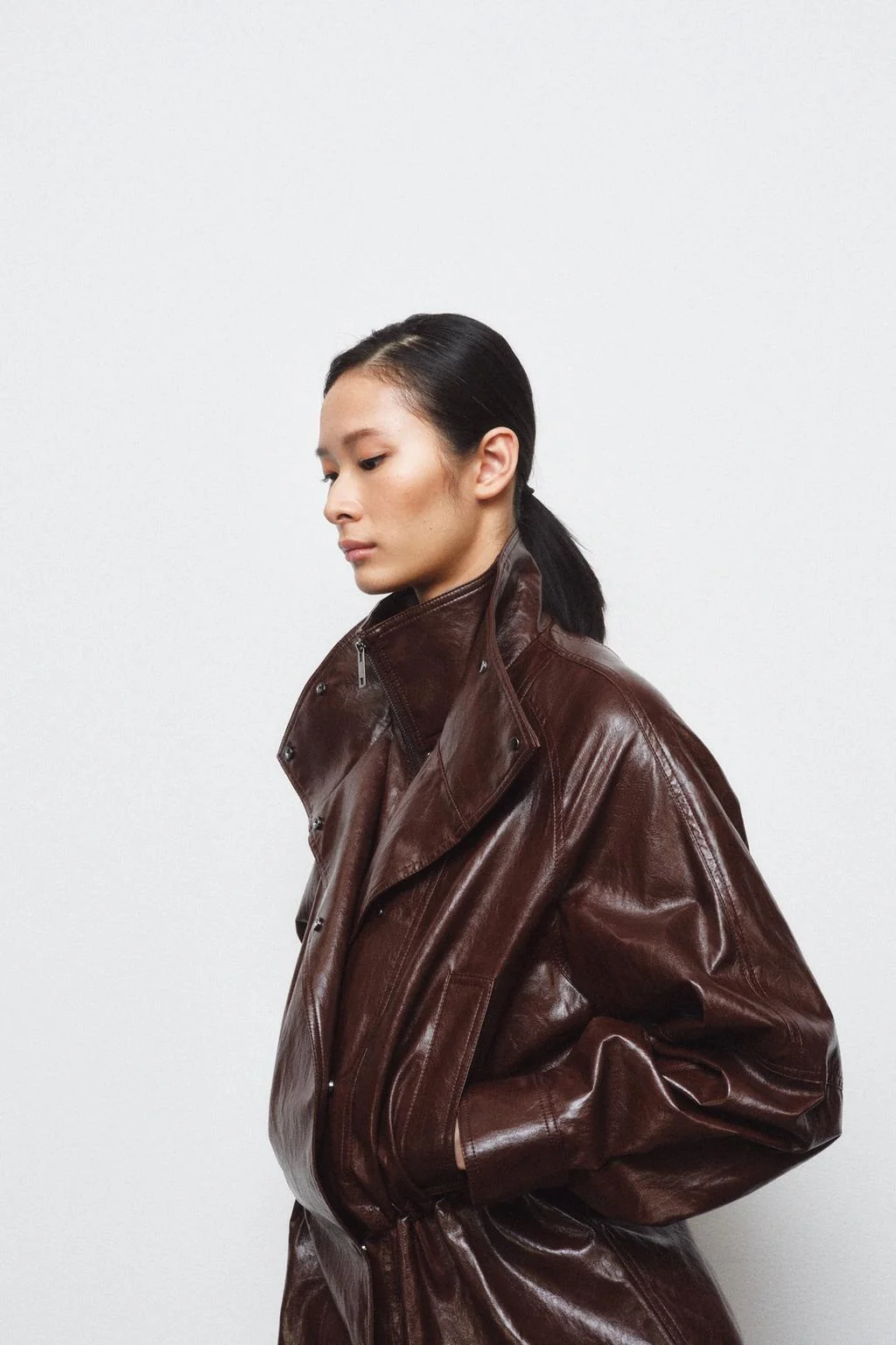 Куртка из искусственной кожи ZW COLLECTION