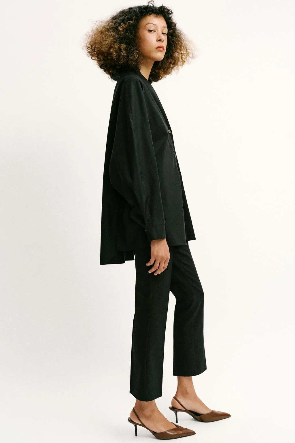 Туфли на каблуке с открытой пяткой — Туфли на высоком каблуке