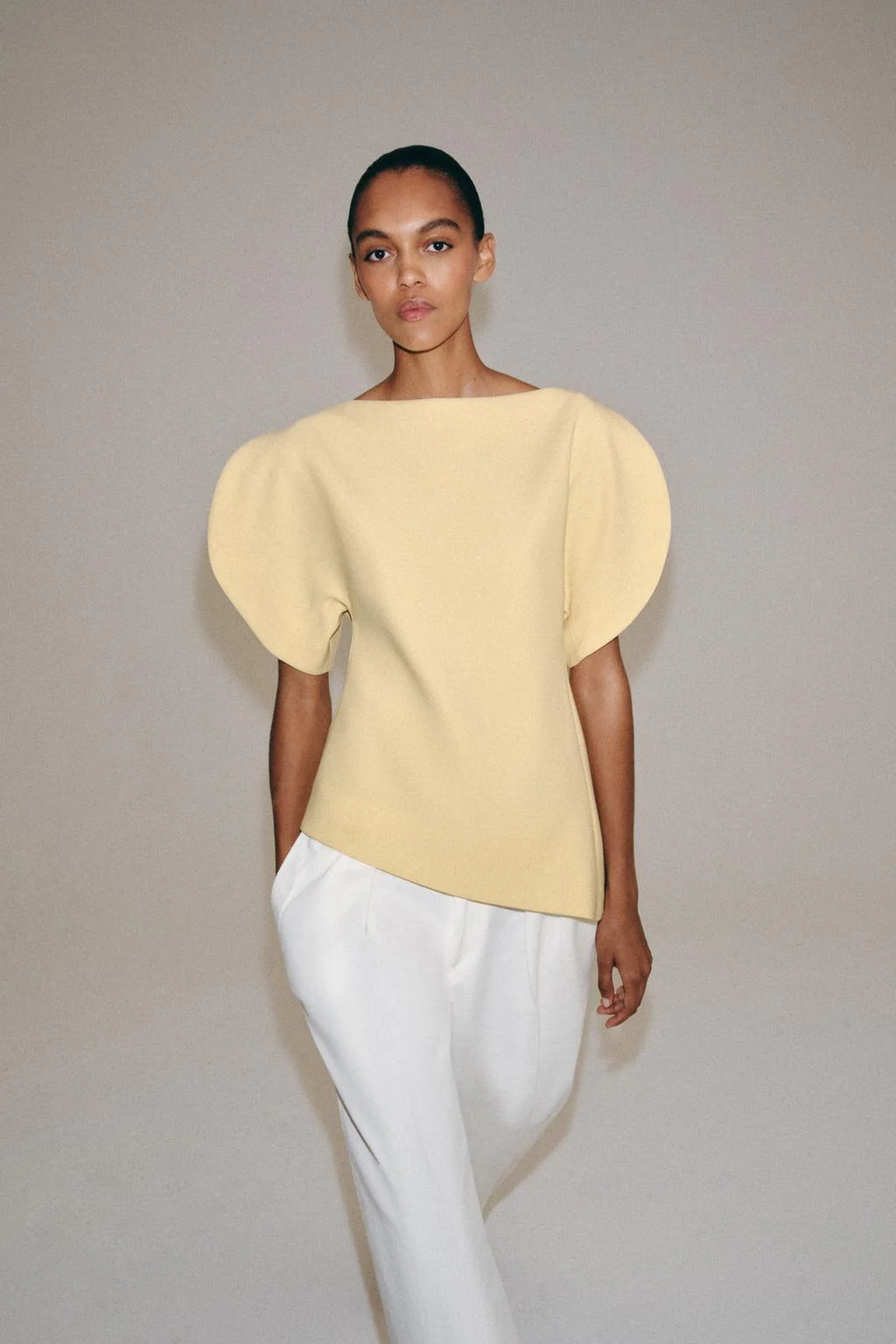 Топ с пышными рукавами ZW COLLECTION