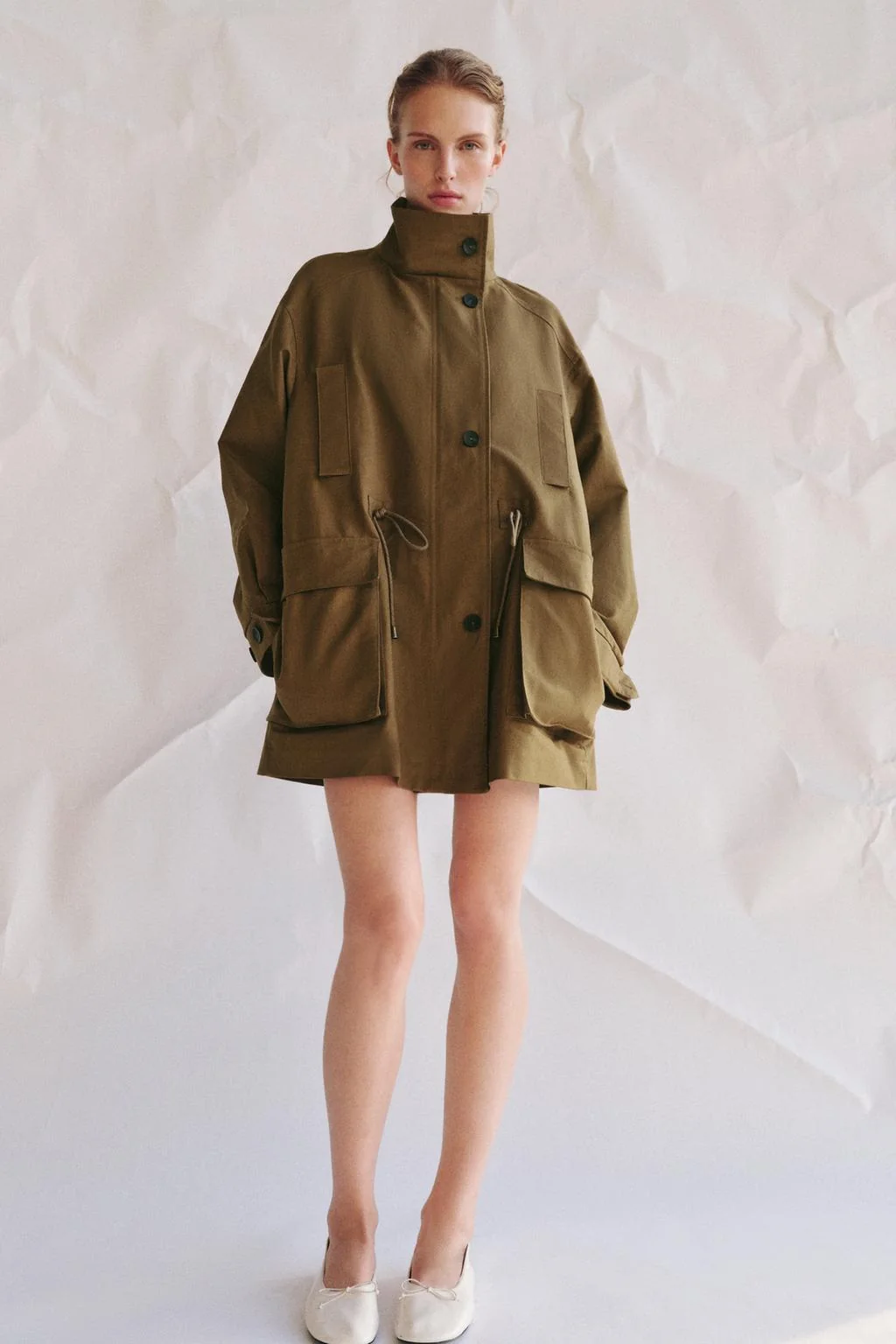Оверсайз парка ZW COLLECTION — ТРЕНЧ
