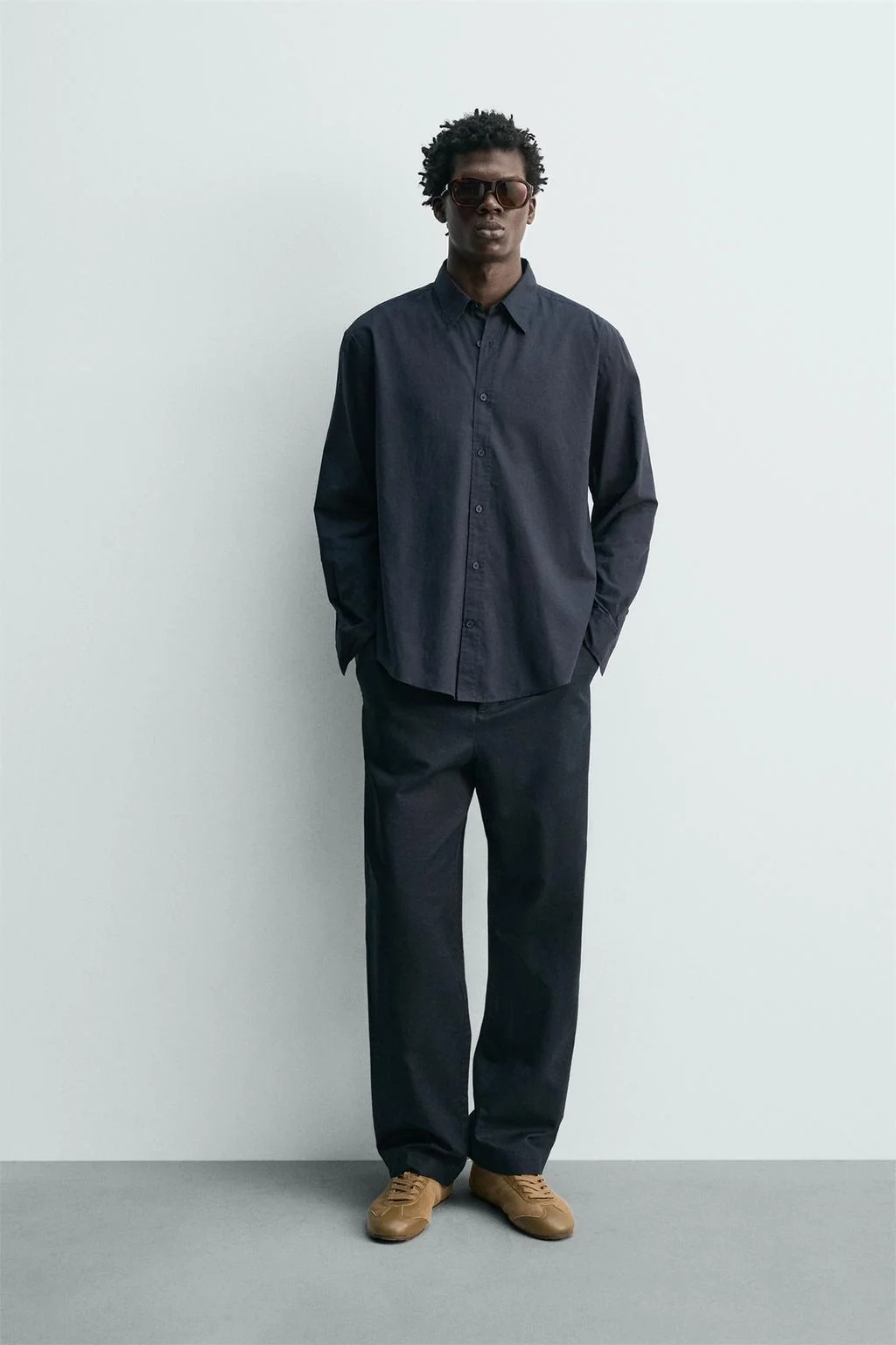 Хлопковая вуалевая рубашка — Коллекция