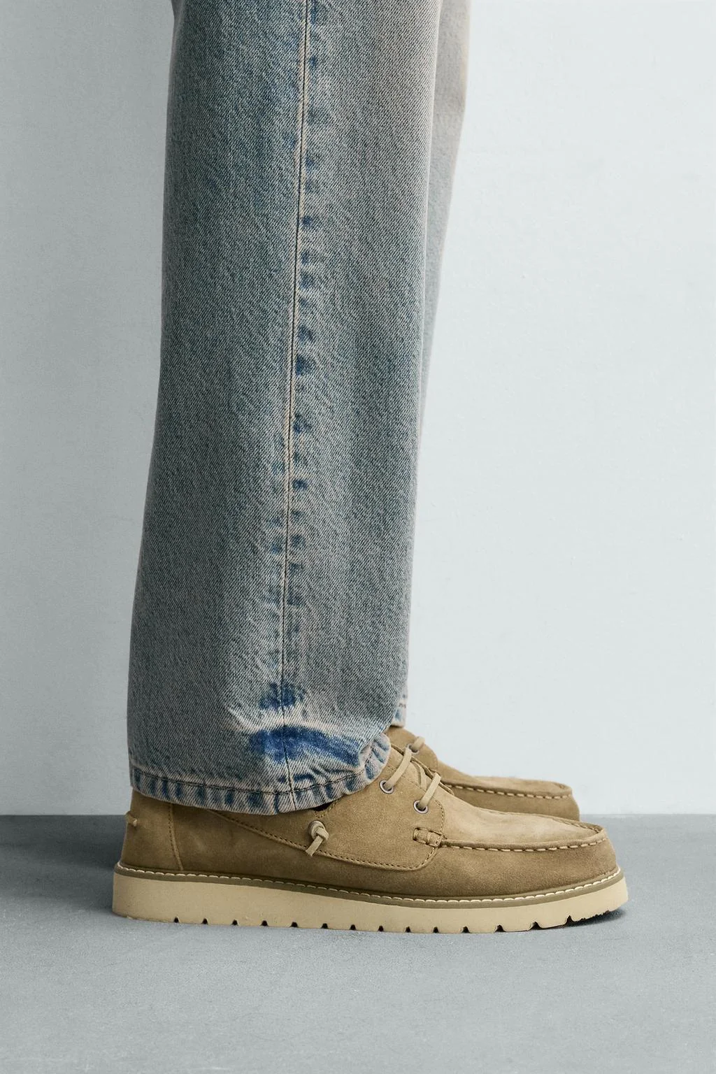 Кожаные мокасины — Кожа